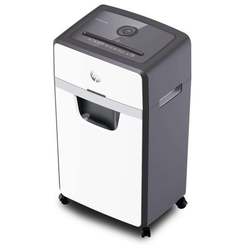 Hewlett-Packard HP Niszczarka ONESHRED 24CC, ścinki, P-4, 24 kart., 30l, jasnoszara (WYPRZEDAŻ) Hewlett-Packard HP Niszczarka ONESHRED 24CC, ścinki, P-4, 24 kart., 30l, jasnoszara (WYPRZEDAŻ)
