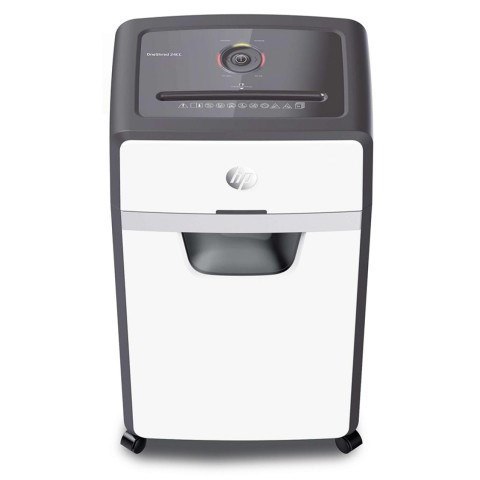 Hewlett-Packard HP Niszczarka ONESHRED 24CC, ścinki, P-4, 24 kart., 30l, jasnoszara (WYPRZEDAŻ) Hewlett-Packard HP Niszczarka ONESHRED 24CC, ścinki, P-4, 24 kart., 30l, jasnoszara (WYPRZEDAŻ)