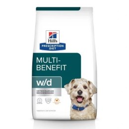 Hill's HILL'S Prescription Diet w/d Multi-Benefit - sucha karma dla psa - 10 kg