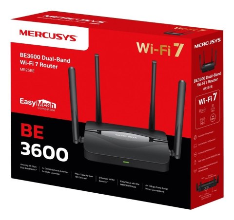 MERCUSYS Router Mercusys MR25BE Wi-Fi 7 MERCUSYS Router Mercusys MR25BE Wi-Fi 7