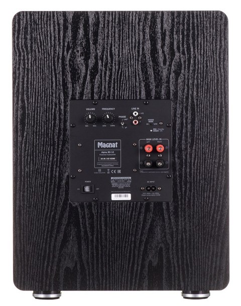 Magnat Subwoofer aktywny Magnat Alpha RS 12 czarny (WYPRZEDAŻ)