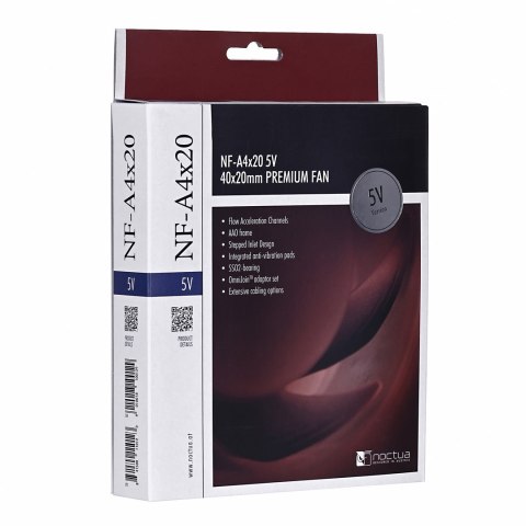 Noctua Wentylator NOCTUA NF-A4X20 40x20mm 3-Pin 5V