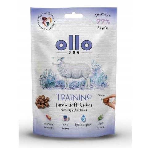 OLLO Ollo Air Dried Lamb Cubes dla psa 80g