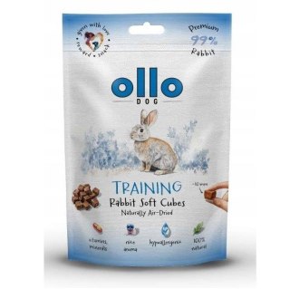 OLLO Ollo Air Dried Training Rabbit Cubes dla psa 80g