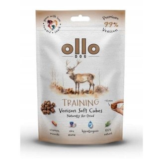 OLLO Ollo Air Dried Training Venison Cubes dla psa 80g