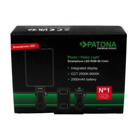 PATONA PATONA Premium Lampka LED RGB/Bi-Color do smartfonów PATONA PATONA Premium Lampka LED RGB/Bi-Color do smartfonów