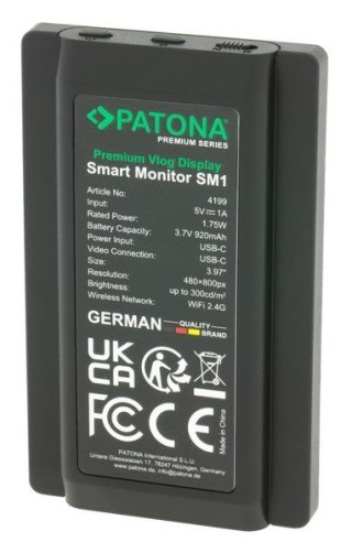 PATONA PATONA Premium Vlog Display Smart Monitor SM1 do smartfonów