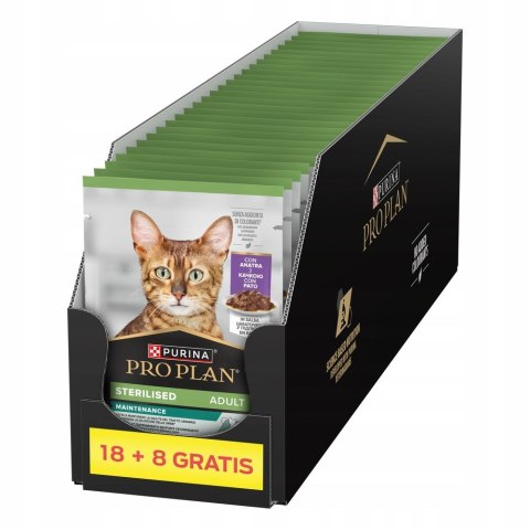 PURINA NESTLE PURINA PRO PLAN STRLS Kot Kacz 18+8 saszet. 2,21kg