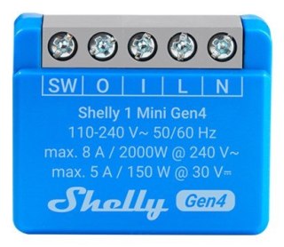 Shelly Mini przekaźnik WiFi Shelly 1 Mini Gen4