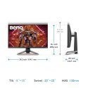 BenQ MONITOR BENQ MOBIUZ LED 27" EX2710U 144Hz BenQ MONITOR BENQ MOBIUZ LED 27" EX2710U 144Hz