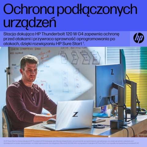 Hewlett-Packard Stacja dokujaca HP Thunderbolt Dock G4 USB-C 120W Hewlett-Packard Stacja dokujaca HP Thunderbolt Dock G4 USB-C 120W