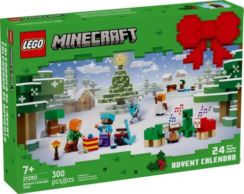 Lego LEGO Minecraft 21280 Kalendarz adwentowy 2025