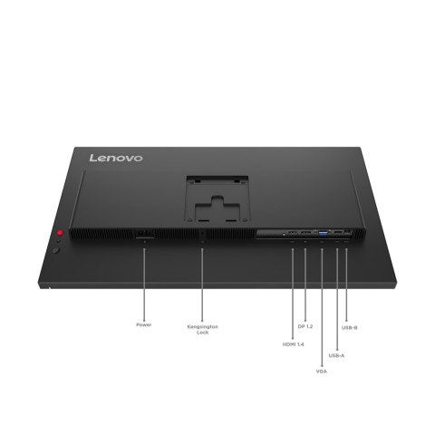 Lenovo Lenovo ThinkVision T27-40 27" IPS FHD AG 4ms 300nits 120Hz HDMI, DP USB Webcam Eclipse Black
