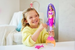 MATTEL Mattel Barbie Malibu Syrenka Zmiana koloru HRP97