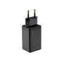 PATONA PATONA Premium Ładowarka GaN PD45W 1xUSB-C 1xUSB-A PD3.0 QC3.0 czarna PATONA PATONA Premium Ładowarka GaN PD45W 1xUSB-C 1xUSB-A PD3.0 QC3.0 czarna
