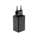 PATONA PATONA Premium Ładowarka GaN PD45W 1xUSB-C 1xUSB-A PD3.0 QC3.0 czarna PATONA PATONA Premium Ładowarka GaN PD45W 1xUSB-C 1xUSB-A PD3.0 QC3.0 czarna