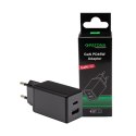 PATONA PATONA Premium Ładowarka GaN PD45W 1xUSB-C 1xUSB-A PD3.0 QC3.0 czarna PATONA PATONA Premium Ładowarka GaN PD45W 1xUSB-C 1xUSB-A PD3.0 QC3.0 czarna