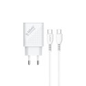 SAVIO SAVIO ŁADOWARKA SIECIOWA USB QUICK CHARGE POWER DELIVERY 3.0 18W 1M CABLE LA-05 SAVIO SAVIO ŁADOWARKA SIECIOWA USB QUICK CHARGE POWER DELIVERY 3.0 18W 1M CABLE LA-05
