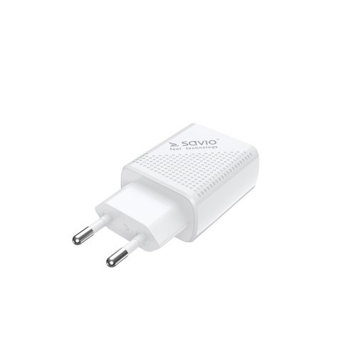 SAVIO SAVIO ŁADOWARKA SIECIOWA USB QUICK CHARGE POWER DELIVERY 3.0 18W 1M CABLE LA-05 SAVIO SAVIO ŁADOWARKA SIECIOWA USB QUICK CHARGE POWER DELIVERY 3.0 18W 1M CABLE LA-05