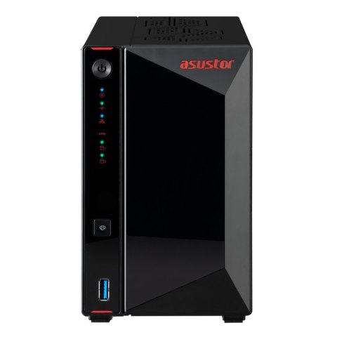 ASUSTOR NAS Asustor AS5402T; Tower; 2x (3.5" SATA HDD/ 2.5" SSD); Intel Celeron N5105, 4GB DDR4 SODIMM (max. 16GB), 2x 2.5GbE, 4x M.2 22 ASUSTOR NAS Asustor AS5402T; Tower; 2x (3.5" SATA HDD/ 2.5" SSD); Intel Celeron N5105, 4GB DDR4 SODIMM (max. 16GB), 2x 2.5GbE, 4x M.2 22