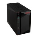 ASUSTOR NAS Asustor AS5402T; Tower; 2x (3.5" SATA HDD/ 2.5" SSD); Intel Celeron N5105, 4GB DDR4 SODIMM (max. 16GB), 2x 2.5GbE, 4x M.2 22 ASUSTOR NAS Asustor AS5402T; Tower; 2x (3.5" SATA HDD/ 2.5" SSD); Intel Celeron N5105, 4GB DDR4 SODIMM (max. 16GB), 2x 2.5GbE, 4x M.2 22