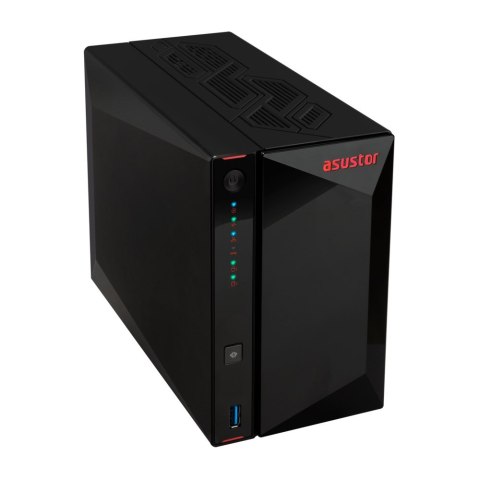 ASUSTOR NAS Asustor AS5402T; Tower; 2x (3.5" SATA HDD/ 2.5" SSD); Intel Celeron N5105, 4GB DDR4 SODIMM (max. 16GB), 2x 2.5GbE, 4x M.2 22 ASUSTOR NAS Asustor AS5402T; Tower; 2x (3.5" SATA HDD/ 2.5" SSD); Intel Celeron N5105, 4GB DDR4 SODIMM (max. 16GB), 2x 2.5GbE, 4x M.2 22