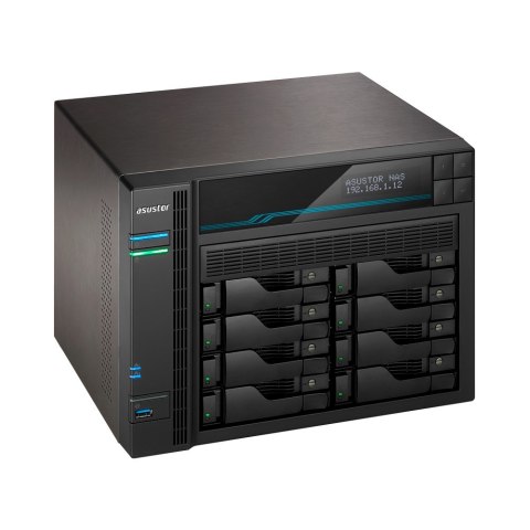 ASUSTOR NAS Asustor AS6508T; LOCKERSTOR 8, 8x (3.5" SATA HDD/ 2.5" SSD), Intel ATOM C3538, 8GB DDR4 SODIMM (max. 64GB), 2x 10GbE, 2x 5Gb ASUSTOR NAS Asustor AS6508T; LOCKERSTOR 8, 8x (3.5" SATA HDD/ 2.5" SSD), Intel ATOM C3538, 8GB DDR4 SODIMM (max. 64GB), 2x 10GbE, 2x 5Gb