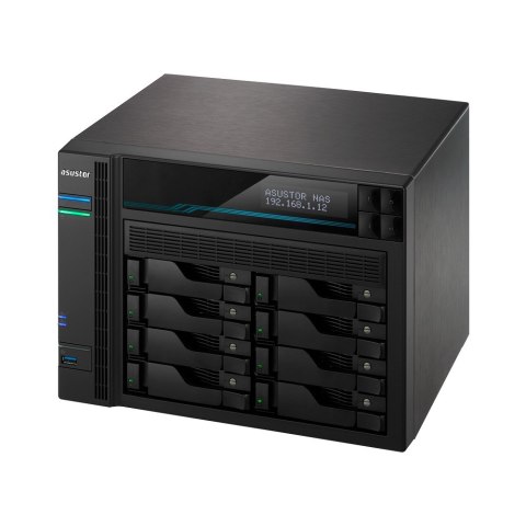 ASUSTOR NAS Asustor AS6508T; LOCKERSTOR 8, 8x (3.5" SATA HDD/ 2.5" SSD), Intel ATOM C3538, 8GB DDR4 SODIMM (max. 64GB), 2x 10GbE, 2x 5Gb ASUSTOR NAS Asustor AS6508T; LOCKERSTOR 8, 8x (3.5" SATA HDD/ 2.5" SSD), Intel ATOM C3538, 8GB DDR4 SODIMM (max. 64GB), 2x 10GbE, 2x 5Gb