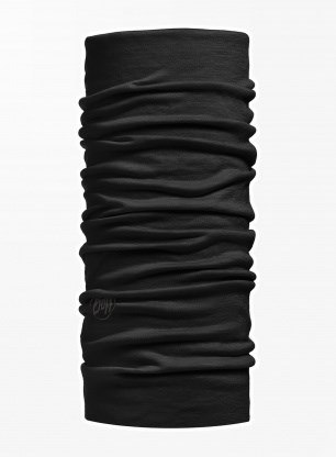 Buff Chusta wielofunkcyjna Buff Merino Lightweight, solid black