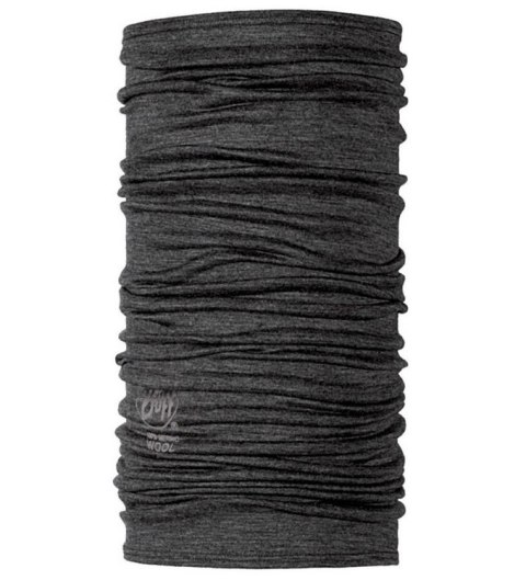 Buff BUFF Chusta wielofunkcyjna MERINO LIGHTWEIGHT dla dorosłych SOLID GREY