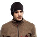 Buff BUFF Czapka MERINO LIGHTWEIGHT BEANIE SOLID BLACK onesize Standard