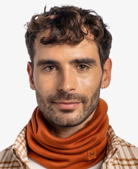 Buff Bandana BUFF MERINO HEAVYWEIGHT NECK WARMER SOLID CINNAMON