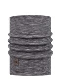 Buff Bandana BUFF MERINO HEAVYWEIGHT NECK WARMERMULTISTRIPES FOG GREY