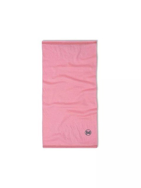 Buff Bandana dziecięca BUFF MERINO LIGHTWEIGHT SOLID ROSE PINK