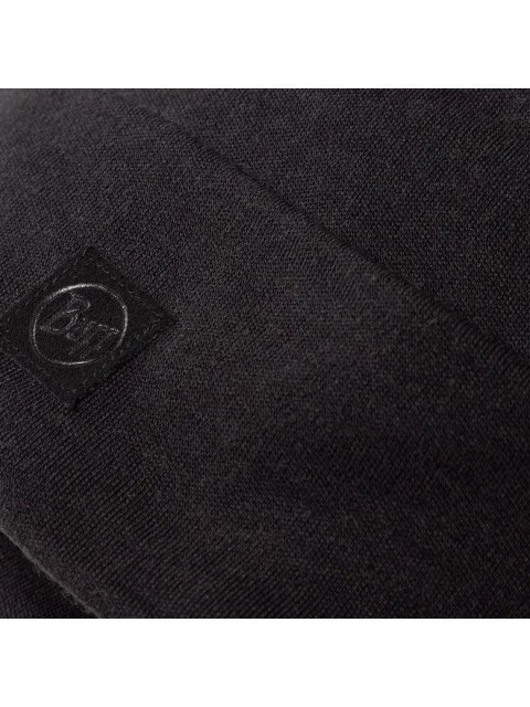 Buff Czapka BUFF MERINO HEAVYWEIGHT BEANIE SOLID BLACK