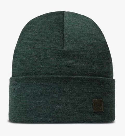 Buff Czapka BUFF MERINO HEAVYWEIGHT BEANIE SOLID FOREST