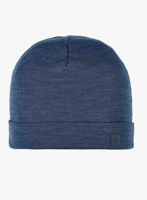Buff Czapka BUFF MERINO HEAVYWEIGHT BEANIE SOLID INDIGO