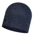 Buff Czapka BUFF MERINO MIDWEIGHT BEANIE MELANGE NIGHT BLUE