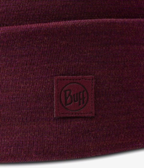 Buff Czapka BUFF MERINO MIDWEIGHT BEANIE MELANGE TIBETAN RED
