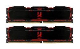 GoodRam GOODRAM DDR4 16GB PC4-25600 (3200MHz) 16-20-20 DUAL CHANNEL KIT IRDM X BLACK 1024x8