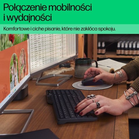 Hewlett-Packard HP Klawiatura bezprzewodowa 475 7N7B9AA Hewlett-Packard HP Klawiatura bezprzewodowa 475 7N7B9AA