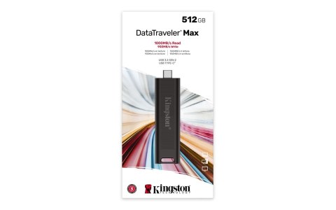 Kingston KINGSTON FLASH 512GB Max 1000R/900W USB 3.2 DataTra Kingston KINGSTON FLASH 512GB Max 1000R/900W USB 3.2 DataTra