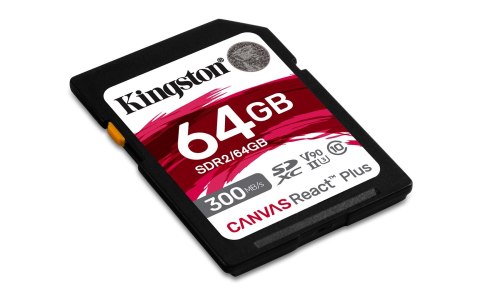 Kingston KINGSTON microSDXC Canvas 64GB React Plus UHS-II Kingston KINGSTON microSDXC Canvas 64GB React Plus UHS-II