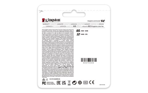 Kingston KINGSTON microSDXC Canvas 64GB React Plus UHS-II Kingston KINGSTON microSDXC Canvas 64GB React Plus UHS-II
