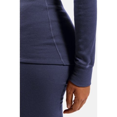 Odlo Koszulka termoaktywna damska turtle neck Odlo BL TOP Active Warm rozmiar S, niebieska