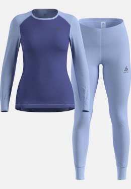 Odlo Bielizna termoaktywna - zestaw Odlo Set ACTIVE WARM Special Set roz. S Granatowa