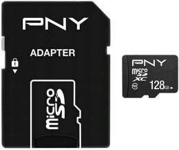 PNY Technologies Karta pamięci PNY Performance Plus microSDHC 128GB