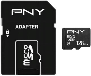PNY Technologies Karta pamięci PNY Performance Plus microSDHC 128GB