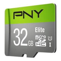 PNY Technologies Karta pamięci PNY microSD Elite 32GB