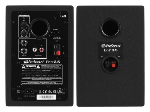 PreSonus PreSonus Eris 3.5 - Para Monitorów Aktywnych (WYPRZEDAŻ) PreSonus PreSonus Eris 3.5 - Para Monitorów Aktywnych (WYPRZEDAŻ)
